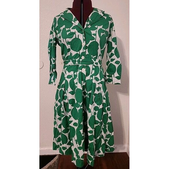 Boden Tops - Boden‎ Riviera Button Through Ditsy Floral Shirt Dress Sz 6